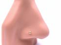 9ct Yellow Gold Ball Nose Stud