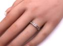 18ct White Gold Diamond Eternity Ring 0.26ct