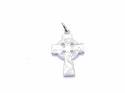 Silver Engraved Celtic Cross Pendant