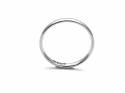 Platinum Slight Court Wedding Ring 2mm M