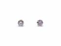 9ct Yellow Gold CZ Stud Earrings 4mm