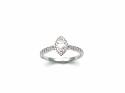 18ct Diamond Cluster Ring 0.40ct