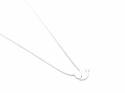 Silver Baby Whale Necklet 16-18 Inch