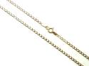 9ct Yellow Gold Fine Curb Chain 20 inch