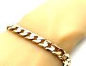 9ct Yellow Gold Flat Curb Bracelet