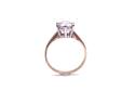 9ct Yellow Gold Moissanite Ring