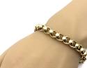 9ct Yellow Gold Rollerball Bracelet