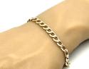 9ct Yellow Gold Flat Curb Bracelet