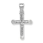 Silver Crucifix Pendant 43x25mm