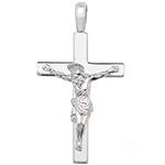 Silver Crucifix Pendant 51x47mm