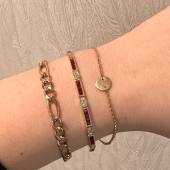 All Gold & Gemset Bracelets