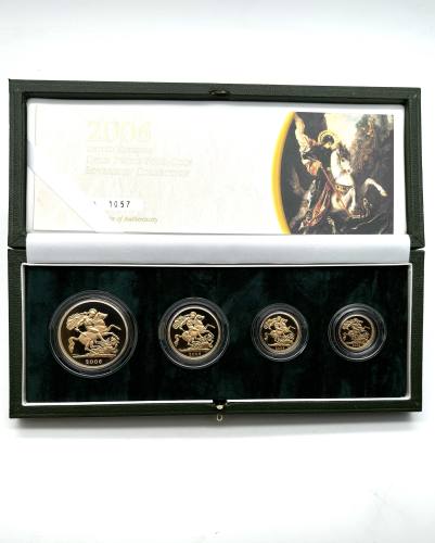 2006 Gold Proof 4 Coin Sovereign Set