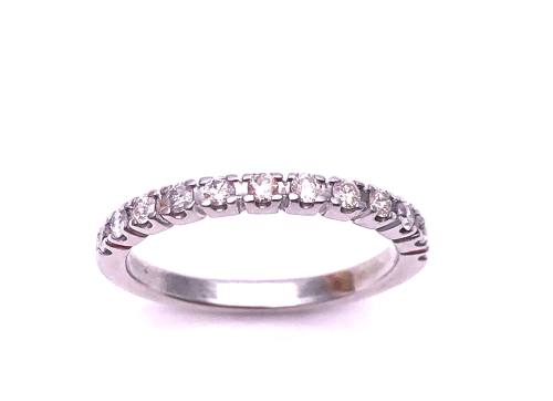 9ct White Gold Eternity Ring