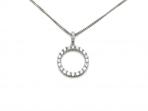 Silver Round Belcher Necklet 22 Inch at Segal's Jewellers