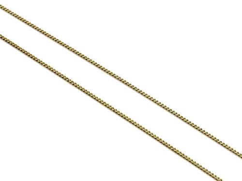 9ct Yellow Gold Fine Curb Chain