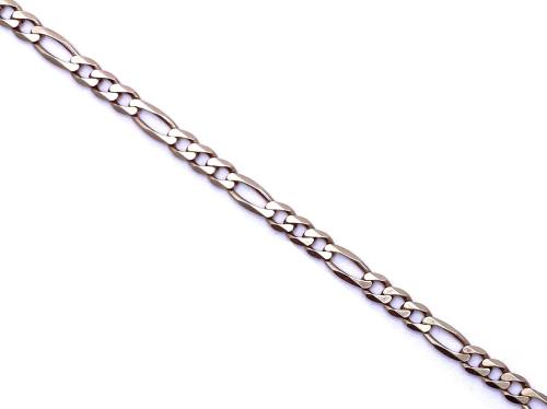 9ct Yellow Gold Figaro Anklet Chain