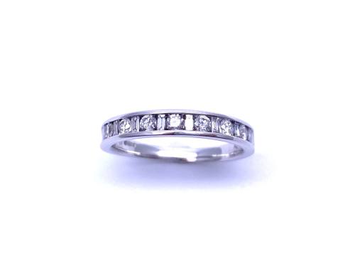 14ct White Gold Diamond Eternity Ring