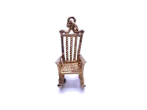 9ct Yellow Gold Rocking Chair Charm