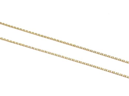 9ct Yellow Gold Trace Chain 16 -18 Inch