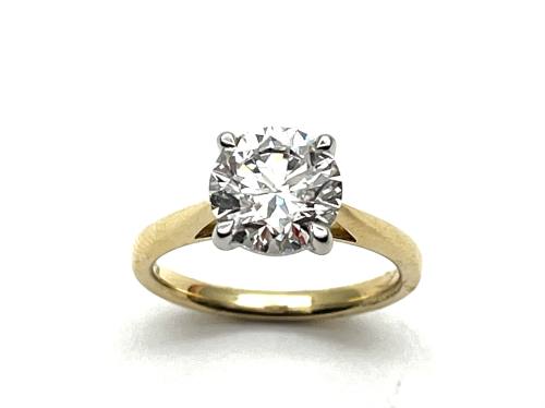 18ct Laboratory Grown Diamond Ring 2.50ct