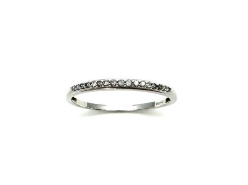 9ct White Gold Diamond Eternity Ring