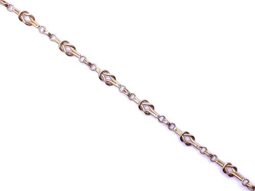 14ct Yellow Gold Knot Bracelet