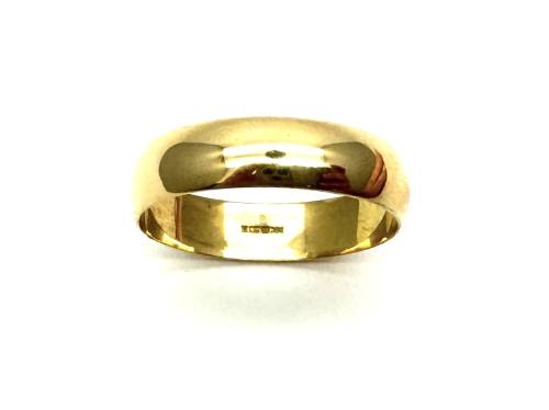 18ct Yellow Gold Wedding Ring