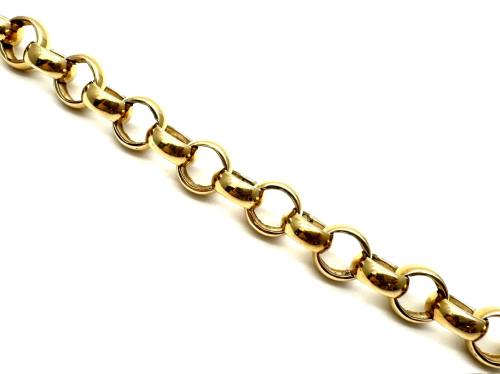 9ct Yellow Gold Belcher Bracelet