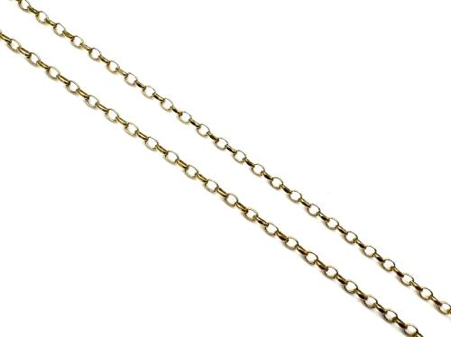 9ct Yellow Gold Belcher Chain