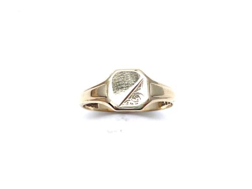 9ct Yellow Gold Signet Ring