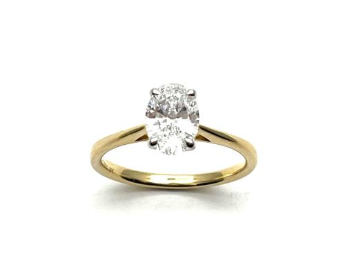 18ct Laboratory Grown Diamond Ring 1.22ct