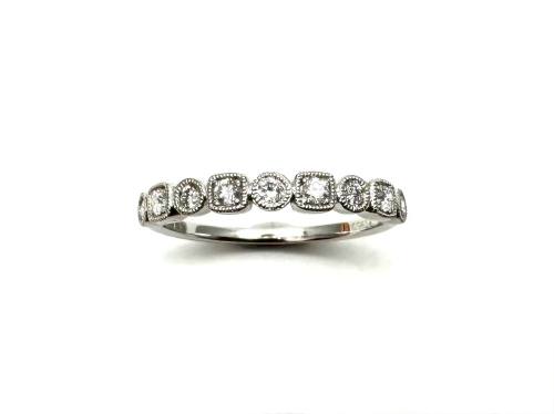 Platinum Diamond Eternity Ring 0.31ct