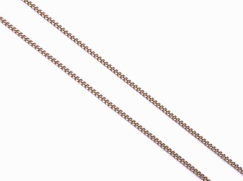 9ct Yellow Gold Flat Curb Chain