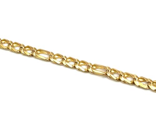 9ct yellow gold Fancy Link Bracelet