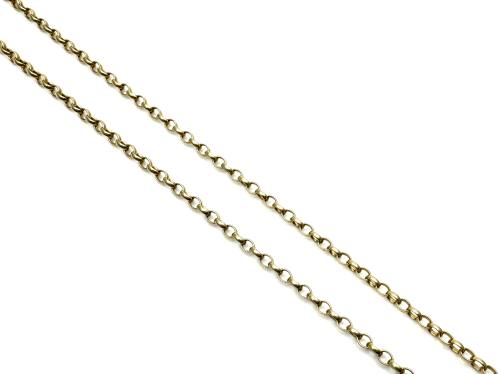 9ct Yellow Gold Belcher Chain