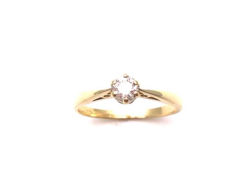 18ct Diamond Solitaire Ring