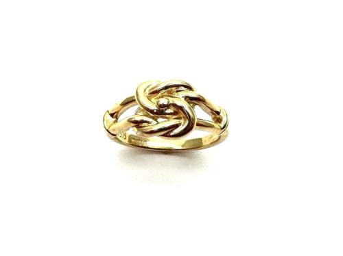 9ct Yellow Gold Knot Baby Ring