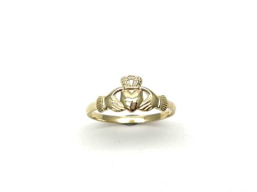 9ct Yellow Gold Babies Claddagh Ring