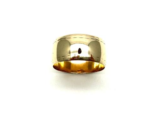 9ct Yellow Gold Plain Wedding Ring