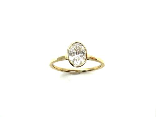 18ct Laboratory Grown Diamond Solitaire Ring1.00ct