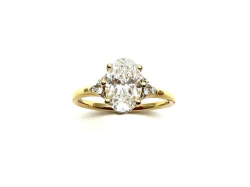 18ct Laboratory Grown Diamond Solitaire Ring