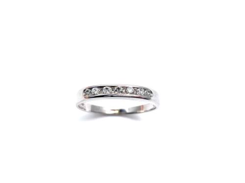 9ct White Gold Diamond Eternity Ring