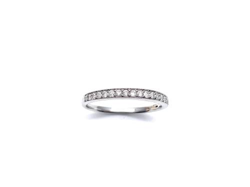 9ct White Gold Diamond Eternity Ring