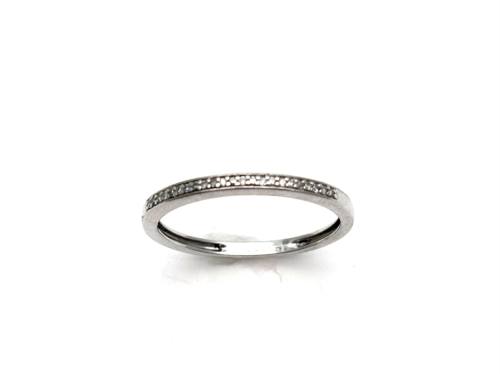 9ct White Gold Diamond Eternity Ring