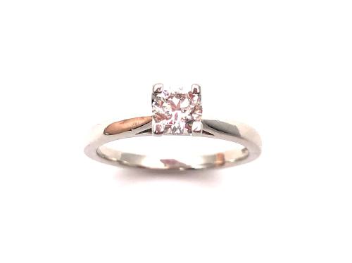 Platinum Diamond Solitaire Ring