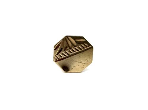 9ct Yellow Gold Octagon Tie Pin