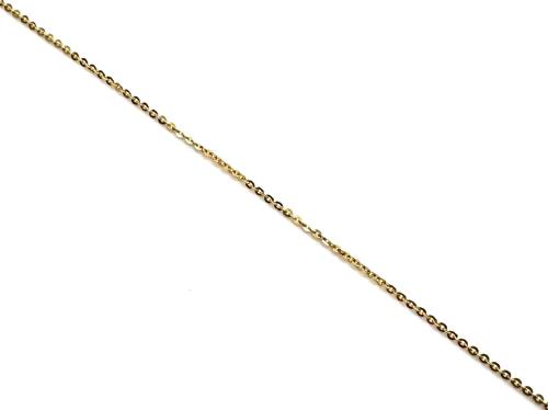 9ct Yellow Gold Dolphin Anklet