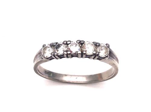 925 C.Z  Eternity Ring