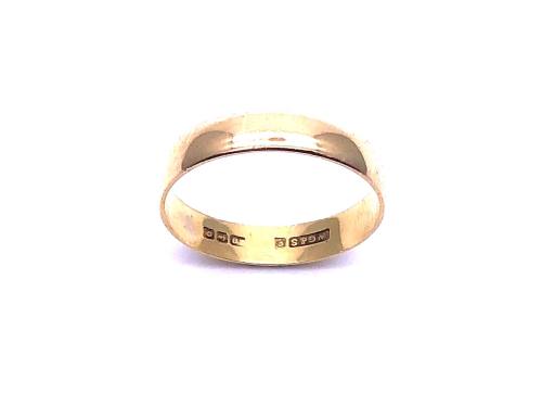 18ct Yellow Gold Wedding Ring 4mm