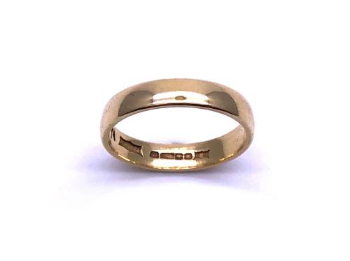 18ct Yellow Gold Wedding Ring 4mm